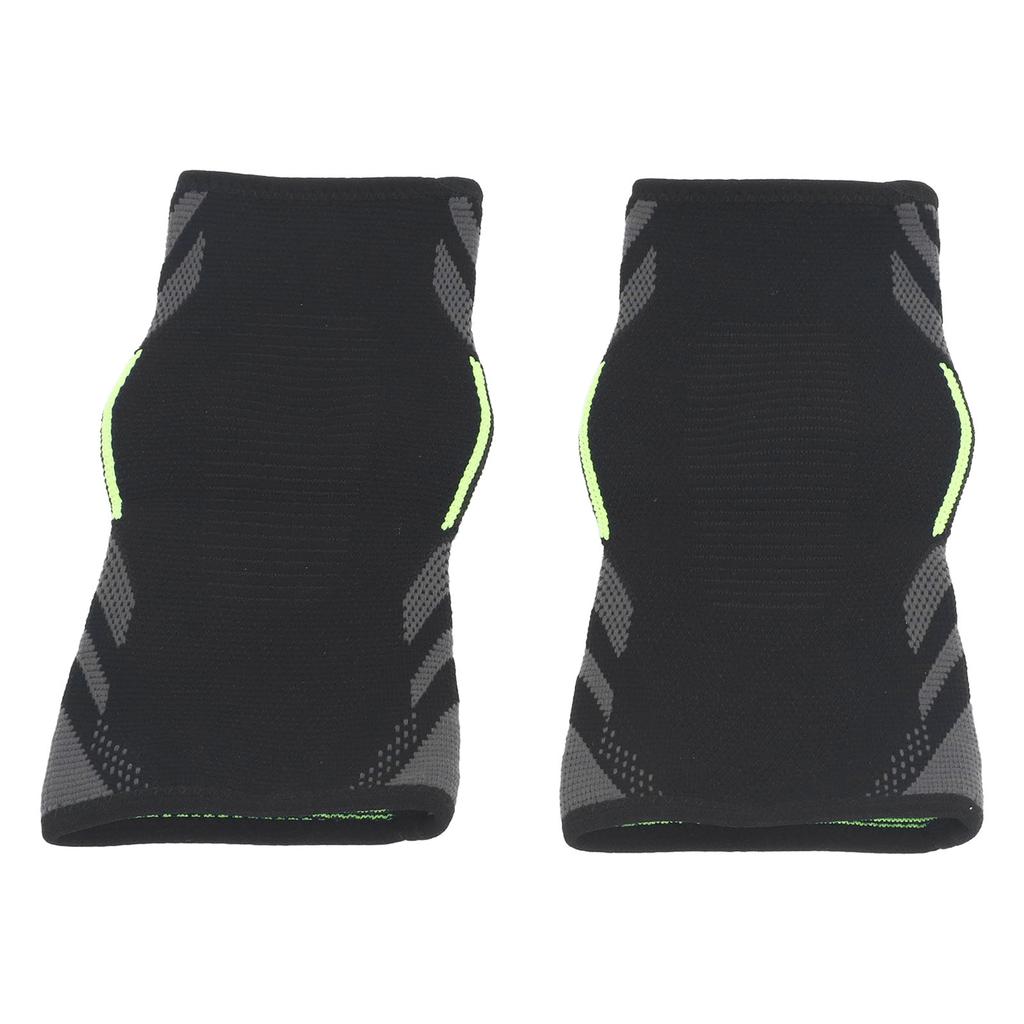 2pcs Ankle Support Elastic Shock Absorption Outdoor Fitness Ankle Compression Support Sleeve Brace