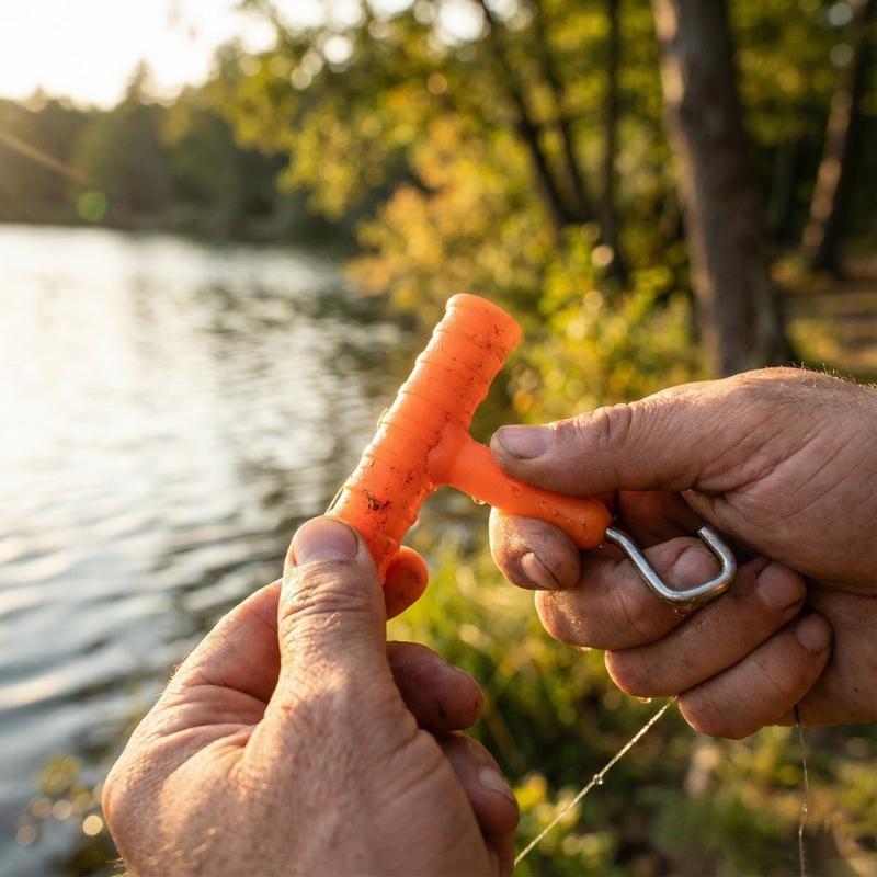 Easy to Use T Hook Line Holder Beginner Fishing Tool For European Carps And Bottom Fishing Enhances Catching Rate
