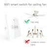 Tuya APP Fernsteuerung WiFi WiFi Rf433 Intelligenter Deckenventilator Schalter Smart Life / Tuya Anwendung Kompatibel mit Smart Speaker