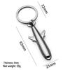 Creative Metal Airplane Keychain - Miniature Engine Pendant & Aviation Gift
