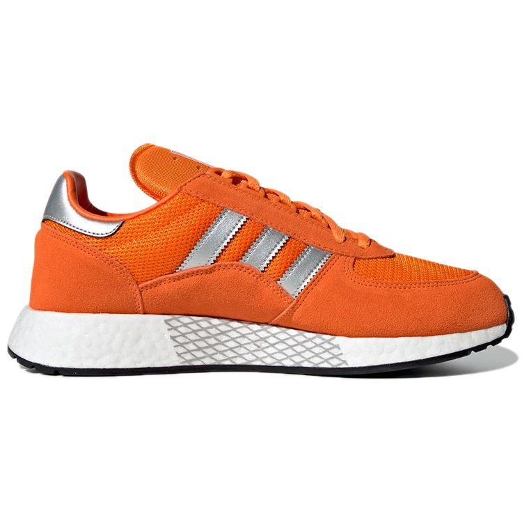 Adidas Originals Marathon Tech Comfortable Retro Sports Non-Slip Wear-Resistant Breathable Low-Top Marathon Running Shoes Unisex Sneaker Orange G27857