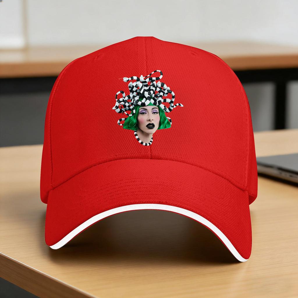 Qveen Herby Baseball Cap Kpop Rock Sunscreen Trucker Hat Unisex Adult Classic Custom Logo Snapback Cap