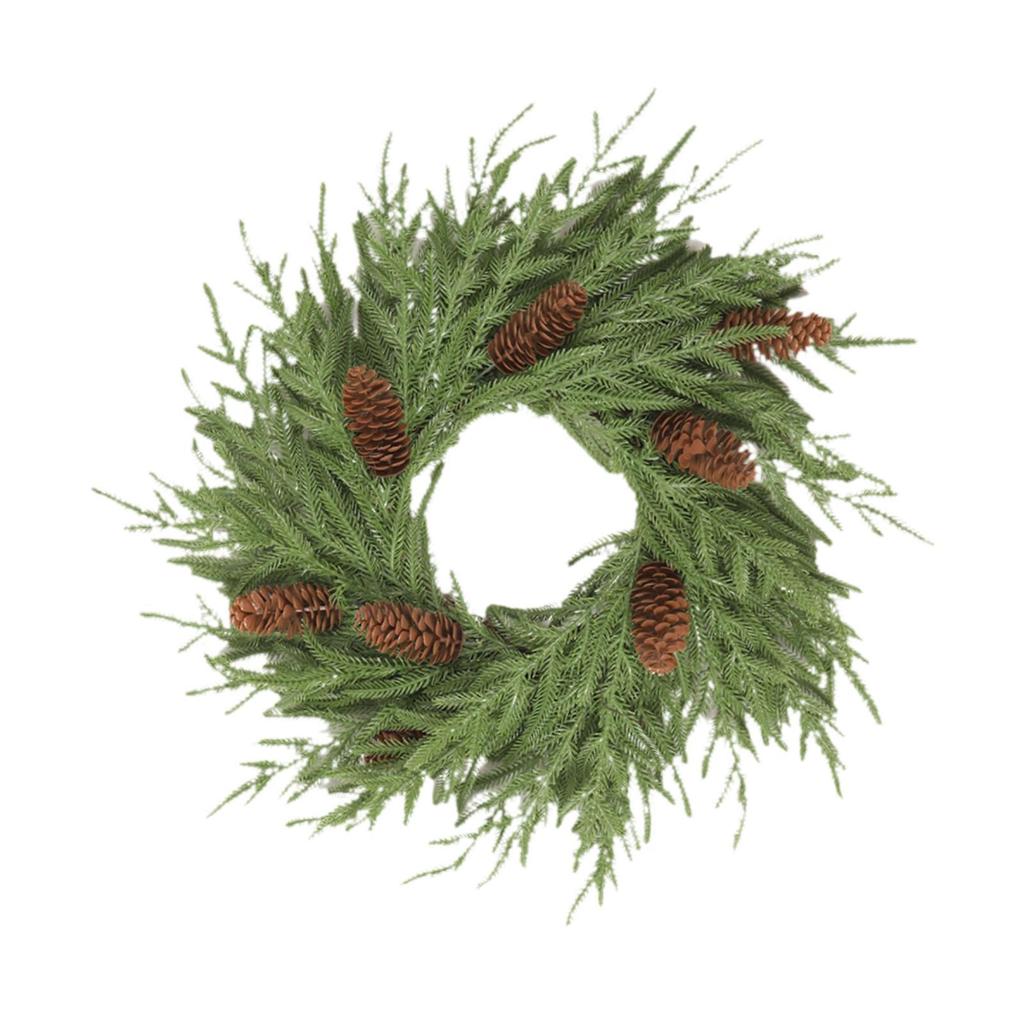 Front Door Wreath Ornament Xmas Home Furnishing Holiday Gift Artificial Greenery
