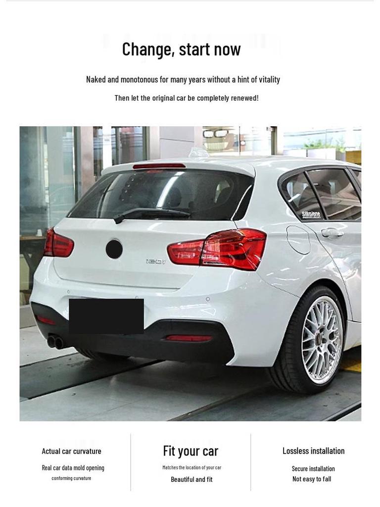 BMW 1 Series F20 Rear Lip Spoiler (2011-2018) MP Style Modification