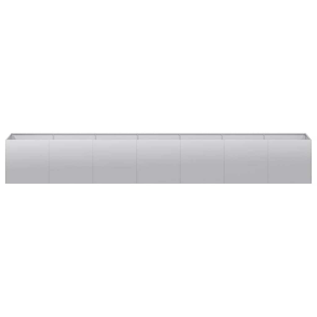 Pot 280X40X40 Cm Galvanized Steel