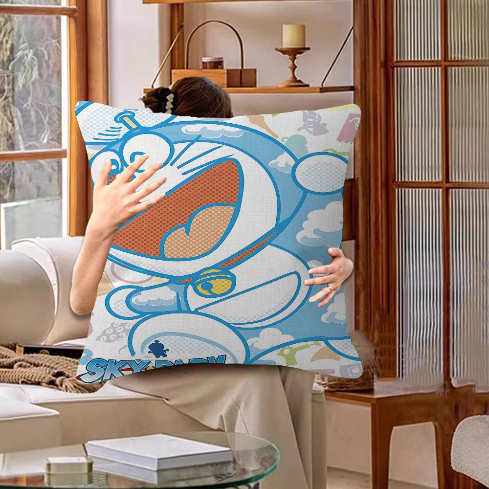 Cartoon D-Doraemons Pillow Anime Pillow Sofa Bed Head Pillow Cover Cushion Cover 45X45 Cm Fashion