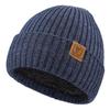 Knitted Hats for Men and Women Warm Ear Protection Winter Hats Plus Velvet Cold-proof Outdoor Cycling Hiking Mountain Climbing Couples Cold Hats