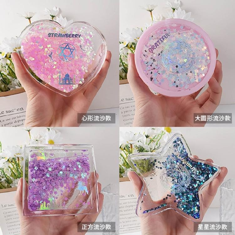 Heart Round-Star Silicone Resin Mold Coaster Shaker Epoxy Molds Quicksand
