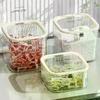 1 Pezzo Contenitore per Pod Detersivo Scatola Organizzatrice per Lavanderia, Contenitore per Detersivo in Polvere per Perle Detersivo, Detersivo in Polvere, Conservazione
