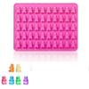 50 Cells Gummy Molds Trays Food-Grade Silicone Heat-Resistant Chocolate Molds DIY Reusable Candy Molds Kitchen Tools