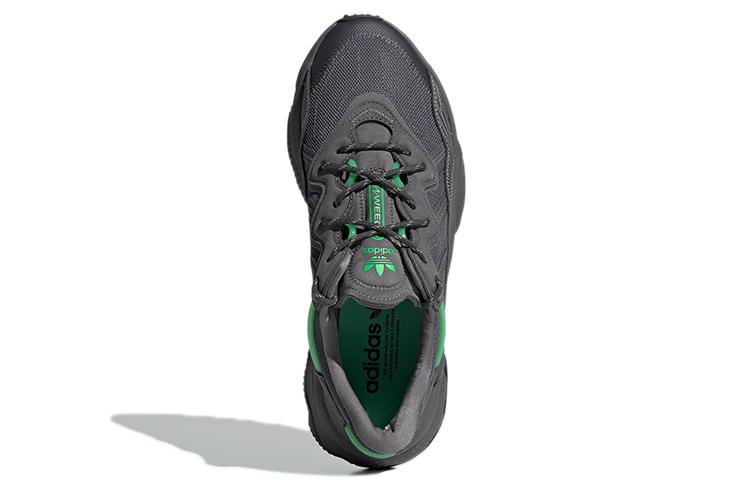 Adidas Originals Ozweego Casual Shoes 'Charcoal Grey Green'