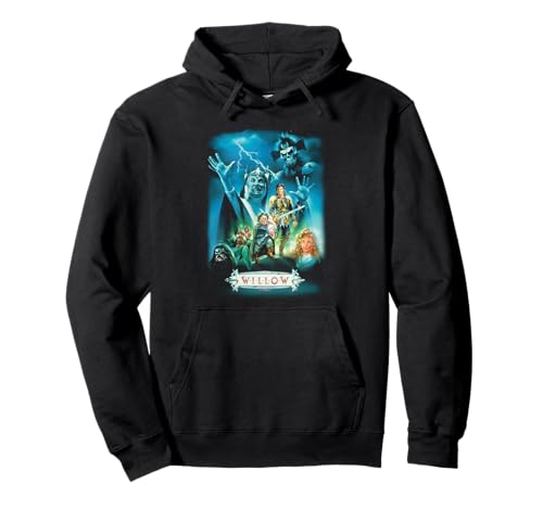 Lucasfilm Willow Illustrated Blue Movie Poster Hoodie