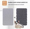 Achtkante Dierenren: Opvouwbare Kooi & Bed voor Katten en Honden