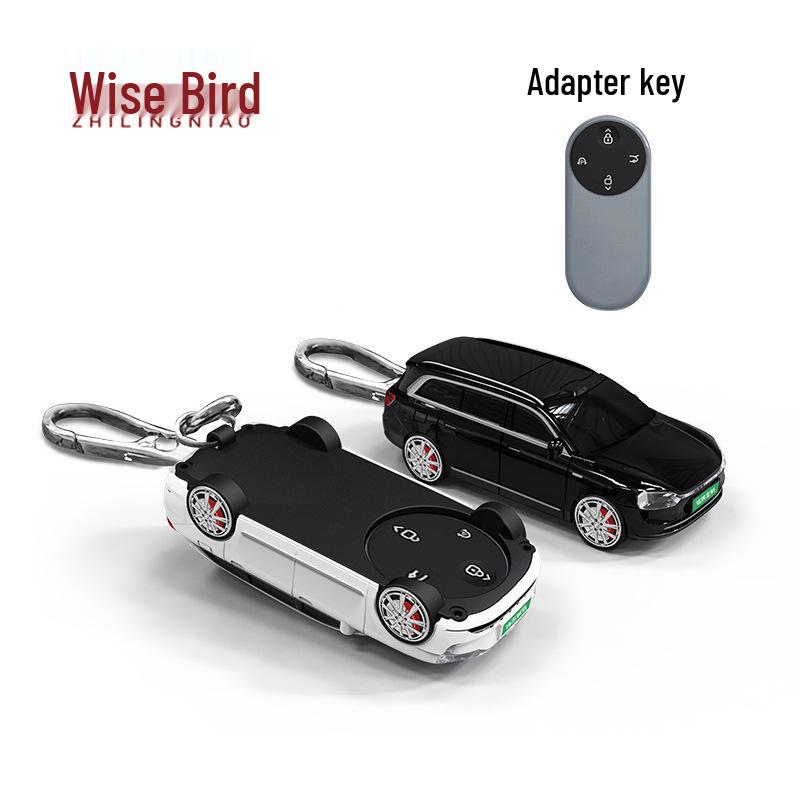 AITO M9 Key Case: Stylish Protective Shell with Light for Smart Bird Car Model Key