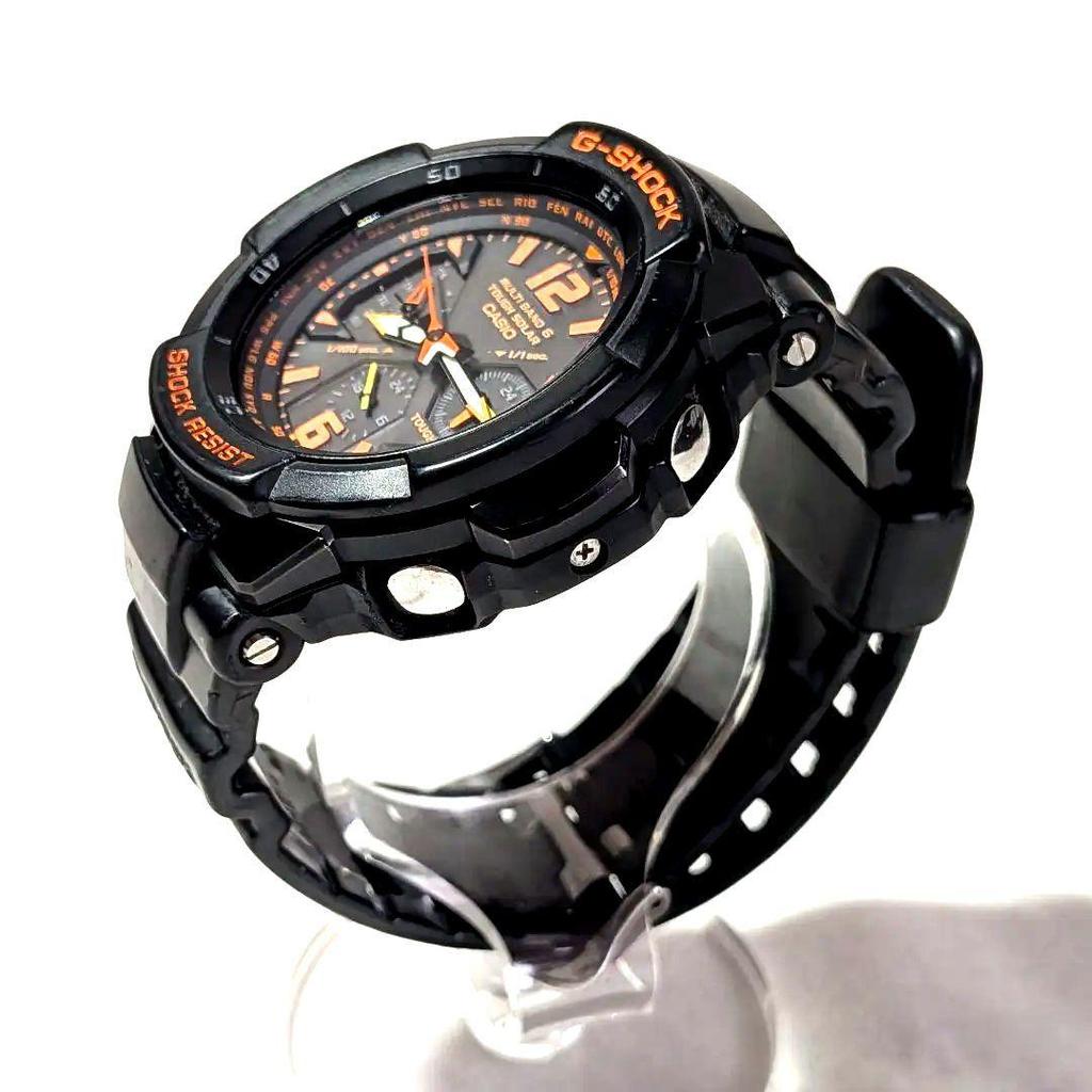 [USED] G-SHOCK GW-3000B Radio Solar Black Orange Working