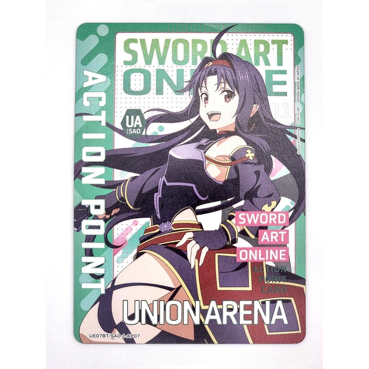 Used Union Arena SAO Yuuki ACTION POINT English