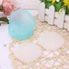 Plastic Soap Box Sponge for Case Round Travel Box Sponge Soap Dishes for Case Leak Resistant Holder Home Kitchen Bathroo