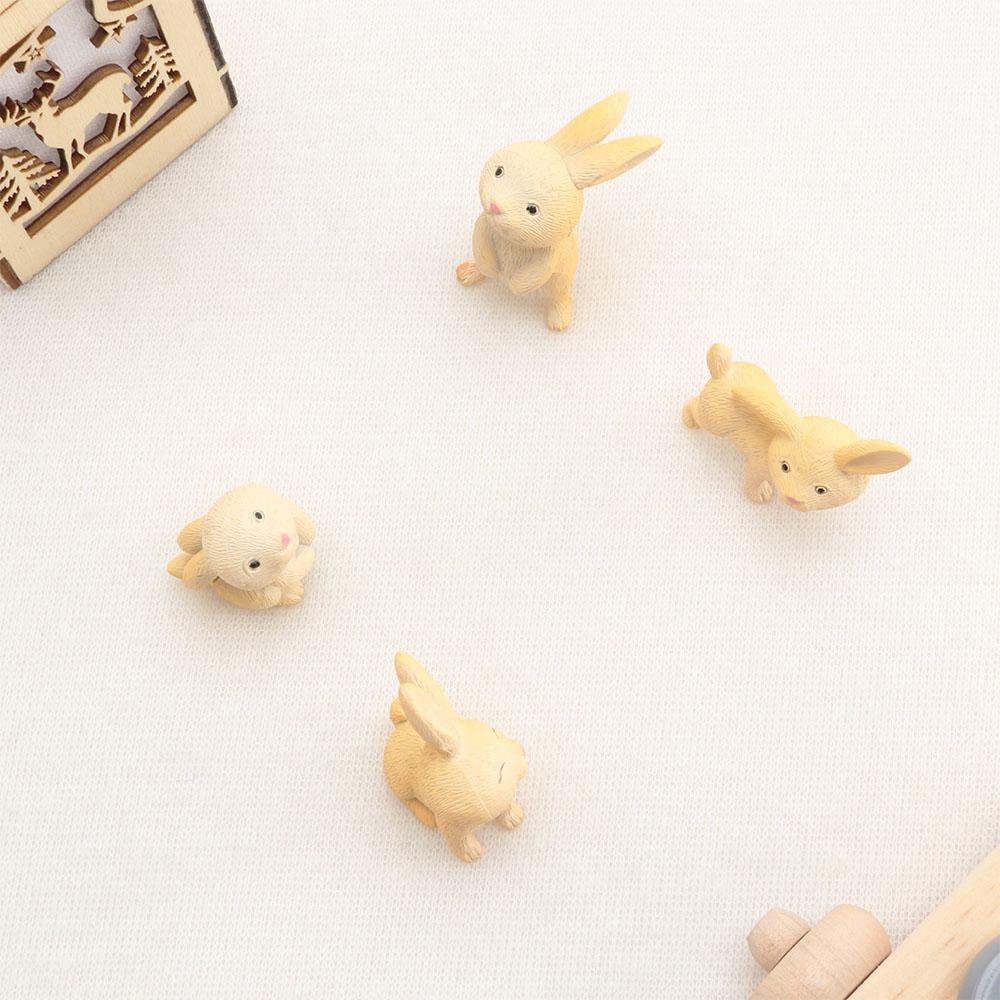 

Fairy Garden Bunny Craft Bonsai Hare Miniature Rabbit Ornament Easter Decoration Animal Figurine