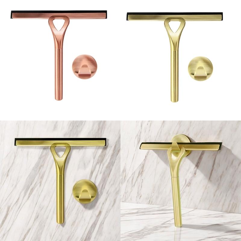 Mehrzweck Edelstahl Abzieher Schaber Kombi zur Reinigung auf Glasoberflächen in Badezimmer Küche Autofenster