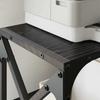 Printer Stand Black Oak Effect 44 x 26 x 31.5 cm