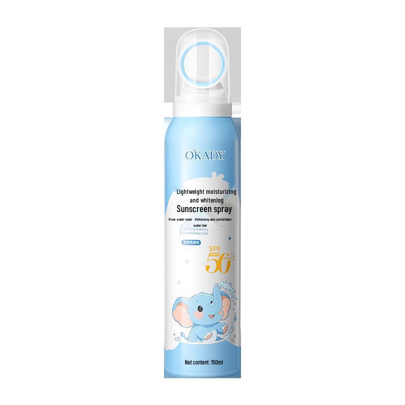 Universal Anti-UV Whitening Sunscreen Spray for Summer - Suitable for Women, Men, Students, and Military Training