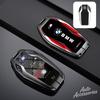 Metal Car Key Case Cover Protection Shell For BMW 3 5 7 Series X3 X5 X6 X7 GT Ix3 XM I5 I7 G90 G45 G12 Keychain Auto Accessories