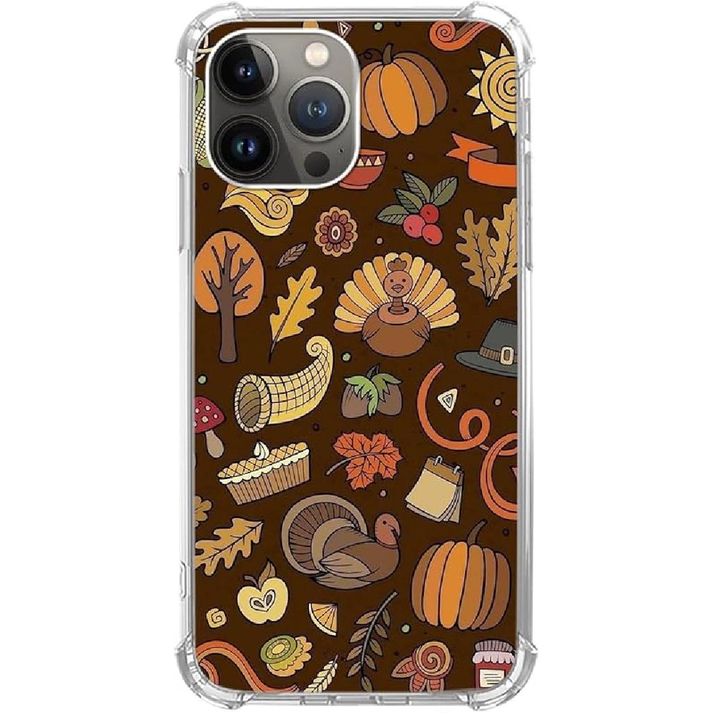 Pink Halloween Pumpkin Ghost Case Compatible with iPhone 14 Pro Max, Witchy Pumpkin Halloween Boo Cover for iPhone 14 Pro Max, Cool Cute TPU Bumper