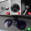 Car Stickers For Alfa Romeo Sunglasses Clip Auto Sun Visor Car Glasses Case Card Ticket Pen Holder For Alfa Romeo 159 Giulietta