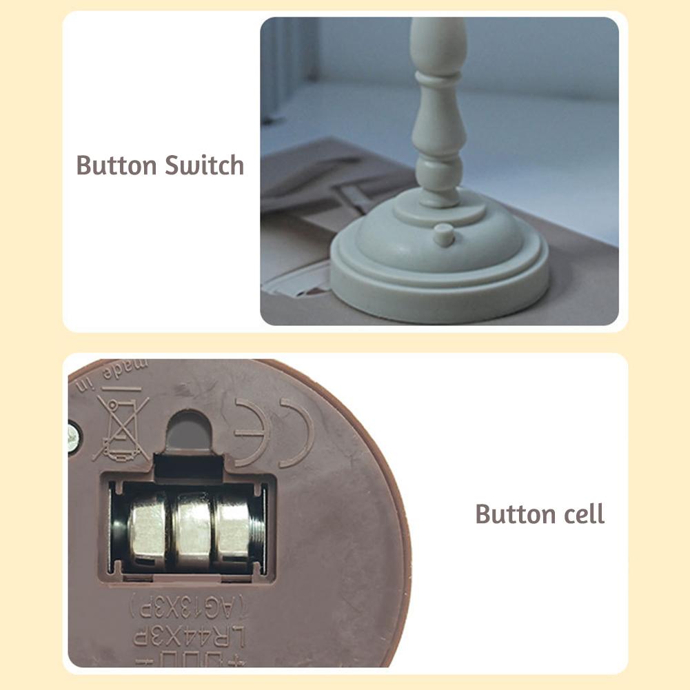 Kleine Vintage Tisch Lampe Decor Leichte Ambiente Beleuchtung Licht Für Home Schlafzimmer