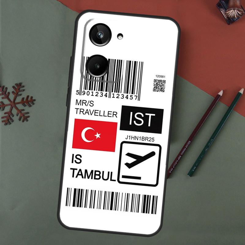Turkey Flag Case For Realme 15 Pro GT7 GT6 C65 C67 C61 C53 C55 C51 C35 C63 C71 C75 11 12 13 14 Pro Plus