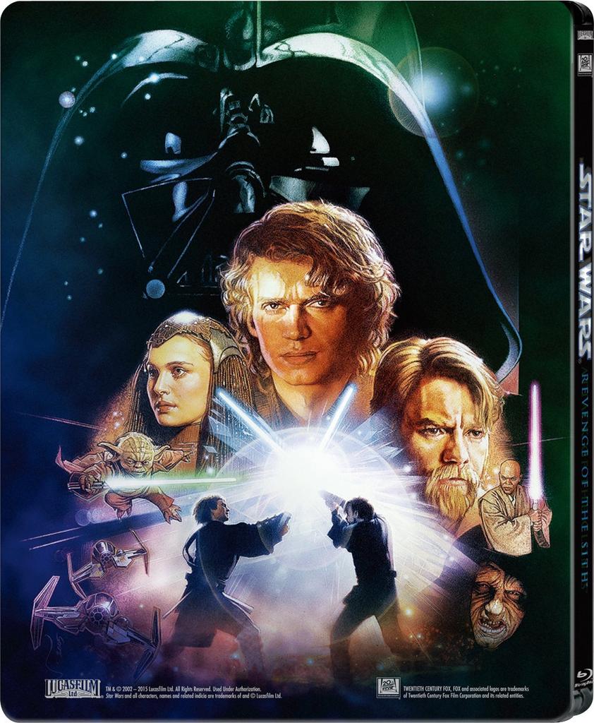 Star Wars Episode Revenge of the Sith Steelbook Edition III [Blu-ray]