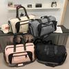 New large-capacity leisure sports fitness bag dry and wet separation storage bag simple and fashionable portable shoulder messenger bag