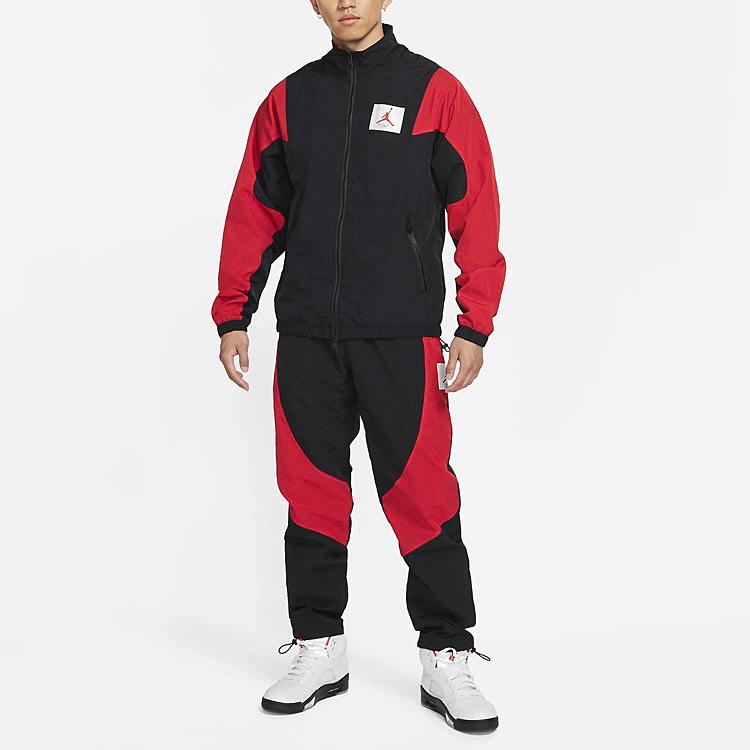 Jordan Woven Drawstring Sports Pants Men Bottoms Black CV3175-010