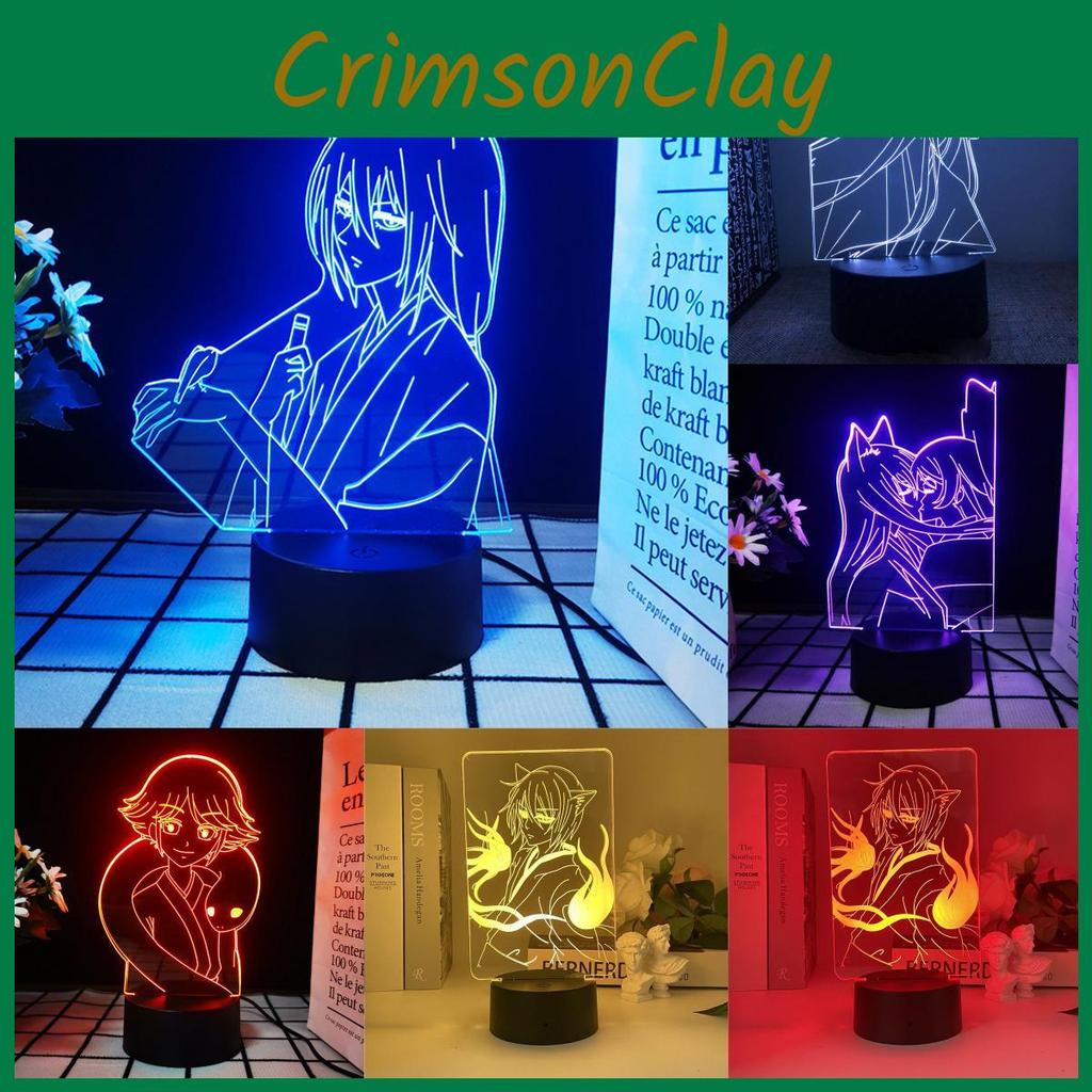 3d Led Light Kamisama Love Tomoe Figure Bedroom Decor Night Birthday Gift Room