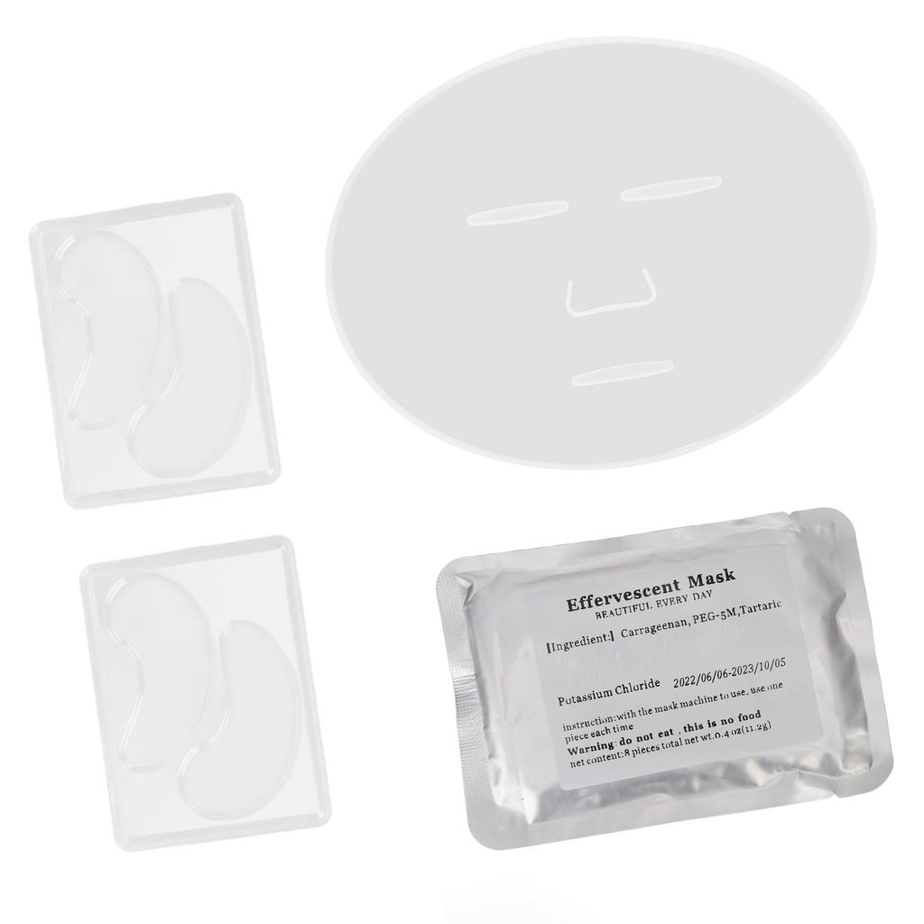 Mask Mold DIY Eye Pad Patch Maker Mould Silicone Reusable Tool Set Kit for Home Salon