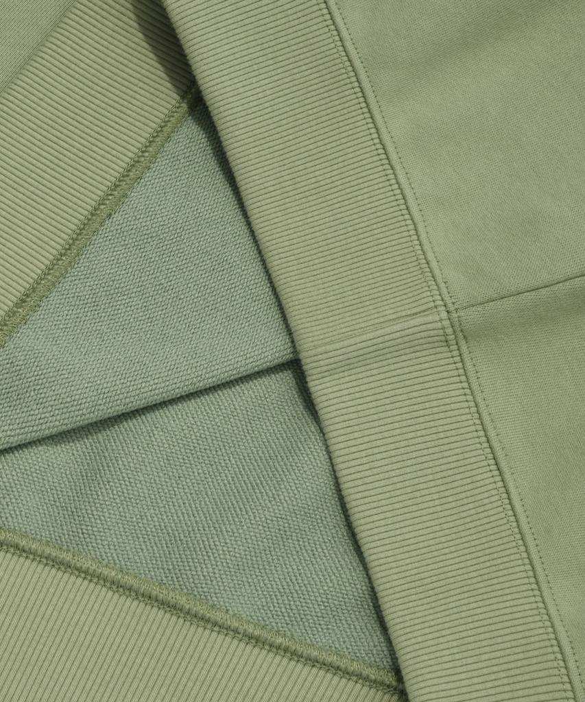 COVERNAT WOMAN Cooper Logo Sweatshirt Sage Green