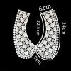 sales of 1-10 pieces Black and white embroidery hollowed out Shredded milk decoration DIY sewing lace accessories