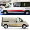 2PCS Car Door Stickers For Renault Trafic 3 2 Fiat Talento Nissan NV300 Vauxhall Vivaro Camper Van Vinyl Film Decals Accessories