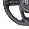 REAL All Leather Steering Wheel (TYE-LPB-RD) for Yaris (10 Series/210 Series) *Not Compatible with GR Yaris or Yaris Cross