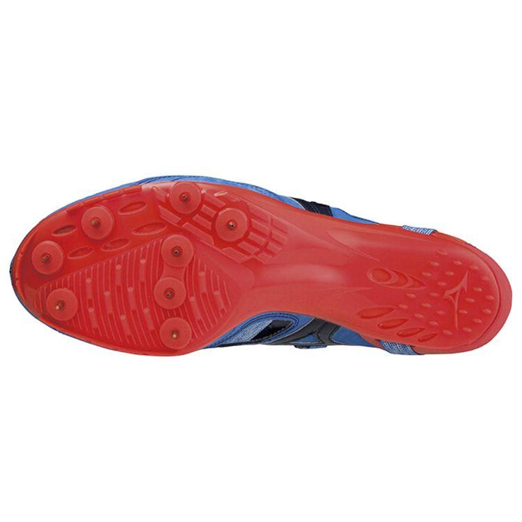 Mizuno Professional Fabric Synthetic Leather Shock Absorbing Non-Slip Wear-Resistant Breathable Low-Top Running Shoes Men Sneaker Blue Red U1GA210025