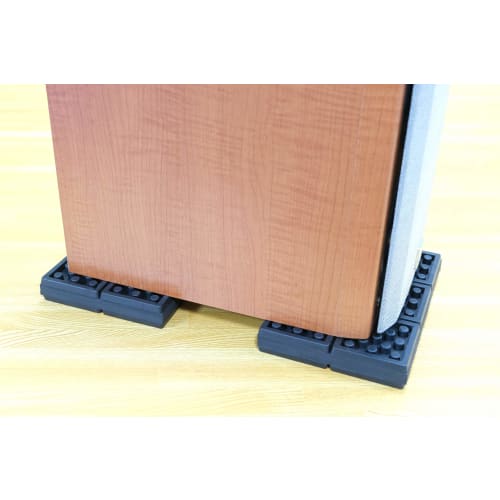YNAK Anti-Vibration Rubber Mat for Pianos, Speakers, Outdoor Units, and Other Household Appliances, Reduces Vibration and Chattering, Provides Stabili
