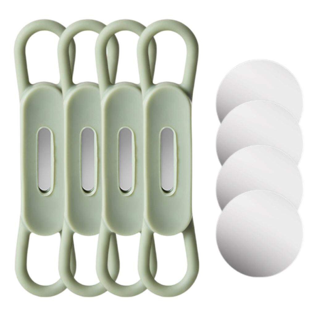 4Pcs Magnetic Pen Holder for Desk Refrigerator Whiteboards Silicone Pen Holder for Desk Desk Marker Organiser Holder