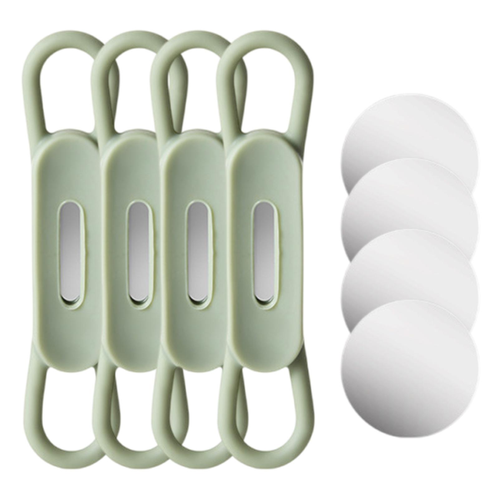 

4 шт. Магнитный держатель для ручек для стола, холодильника, маркерных досок, силиконовый держатель для ручек для стола, органайзер для маркеров