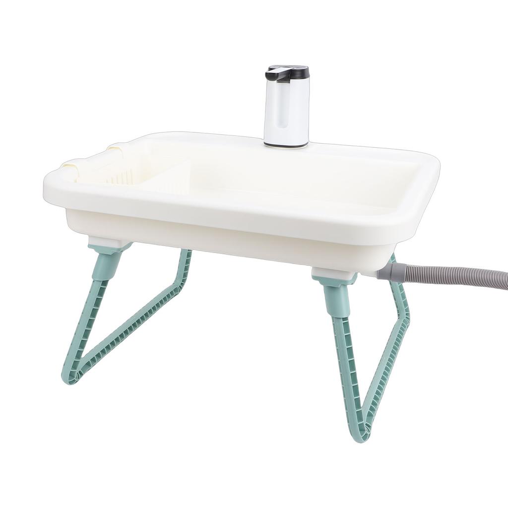 Outdoor Waschbecken Tragbares Handwaschbecken und Elektrisches Set für Camping Gartenaktivitäten