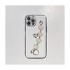 Flannel Love Chain iPhone17Pro Mobile Phone Case 15/16 Suitable for Apple 7p/8plus Wristband Protective Case