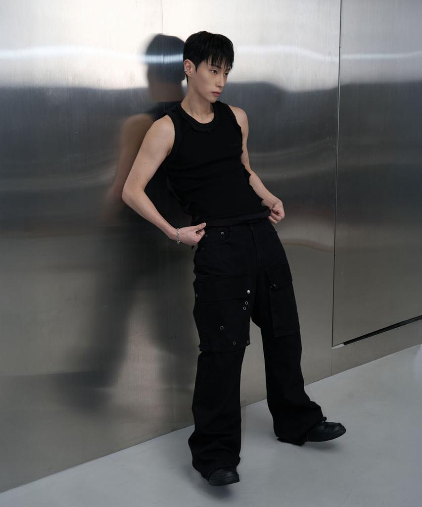 Pichibeullaeg Side Pocket Pants (Z Black)