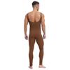 Tuta Monopezzo Senza Maniche da Uomo Design a Strisce Scollo Quadrato Stile Canotta Pantaloni Lunghi Tuta Sportiva