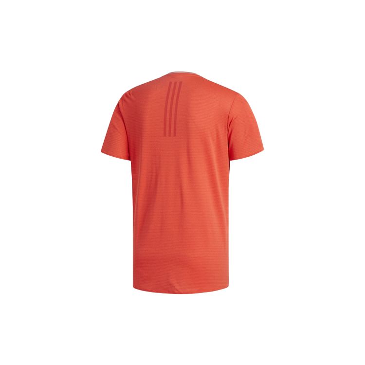 Adidas Running Short-Sleeved T-Shirt Men Tops Lush-Red CG1160