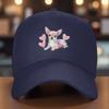 Chihuahua Aquarell Herz Baseballkappe Verstellbar Baumwolle Lässig Sonnenhut für Unisex Erwachsene