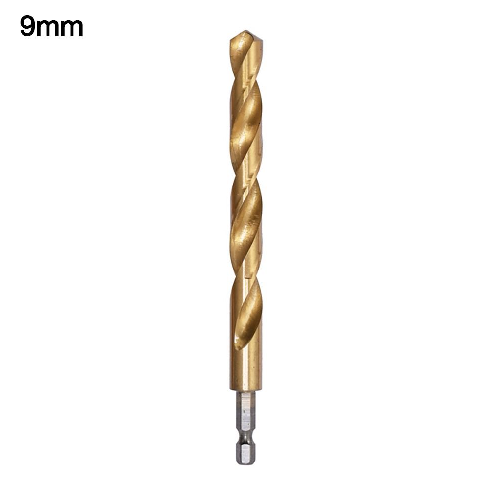 High Hardness 1.5mm-10.0mm Hex Shank Cobalt Twist Drill Drilling Tools Twist Drill Bit Drill Bit